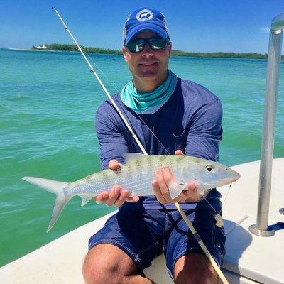Catch bonefish in front of the house