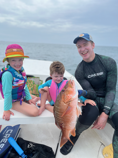 Catch dinner for the family