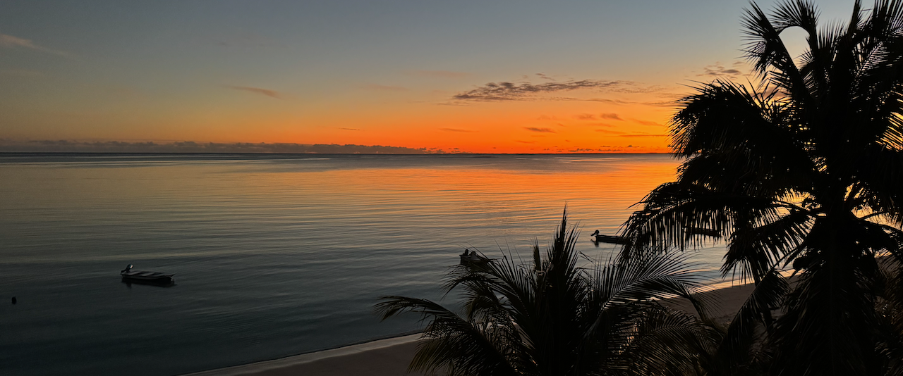 Sunset in Casuarina Point
